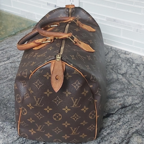 Louis Vuitton speedy 35 monogram AUTHENTIC, - Picture 2 of 6